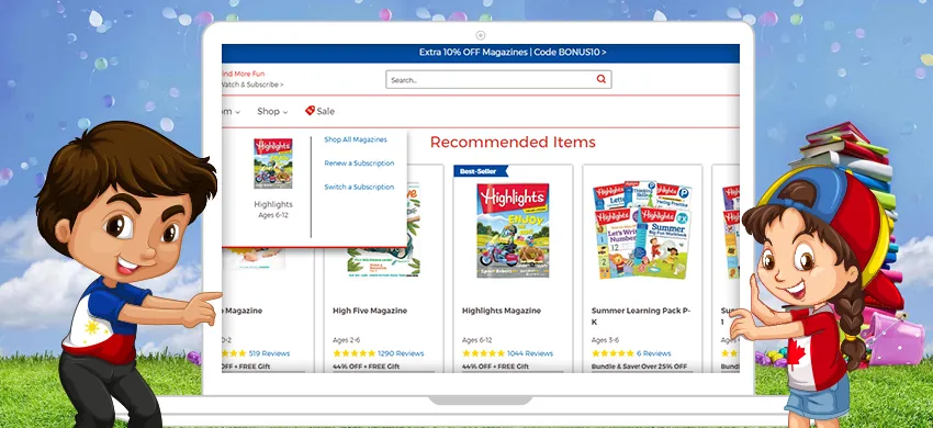 Highlights For Children Magento 2