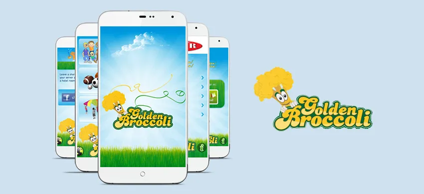 Golden Broccoli Big Life Game iOS