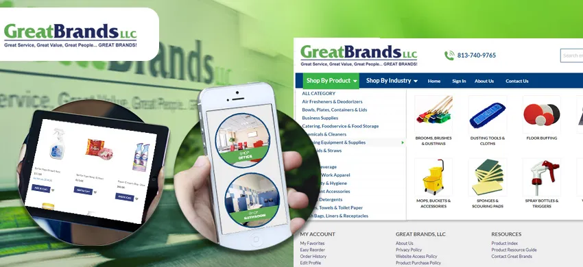 Great Brands Web Application