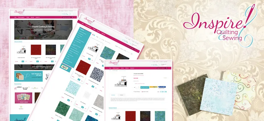 Inspire! Quilting & Sewing Magento Community