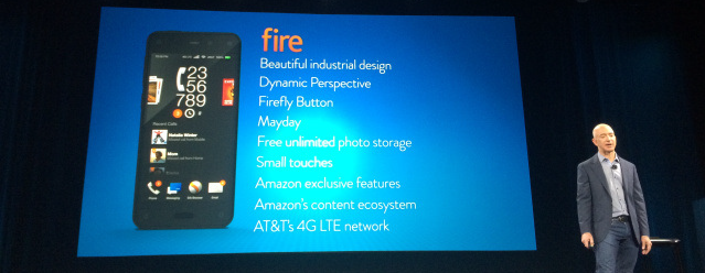 Features of Amazon's Firephone at a glance