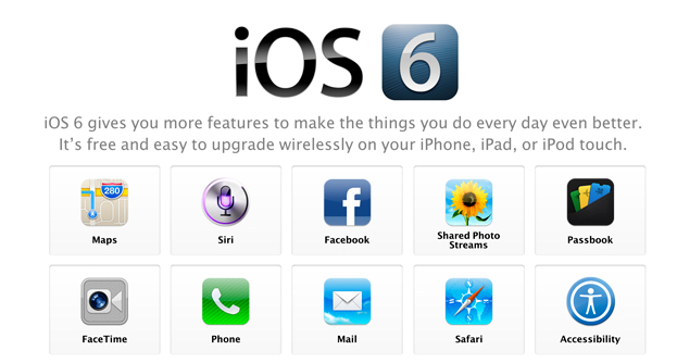 ios6 Some eye-catching features of ios6