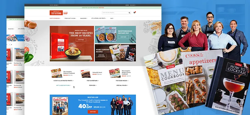 America’s Test Kitchen Magento Commerce Cloud