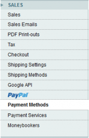 Payment Methods