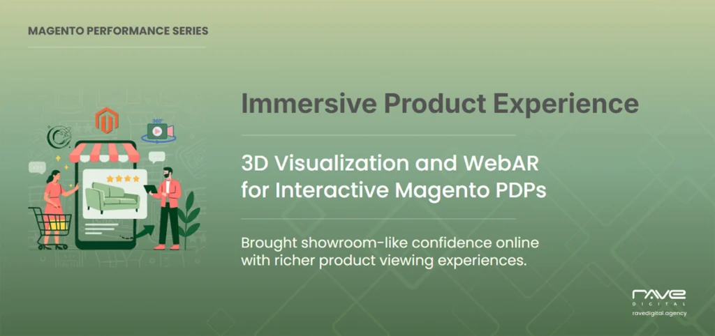 3D Product Visualization and WebAR for Magento Stores