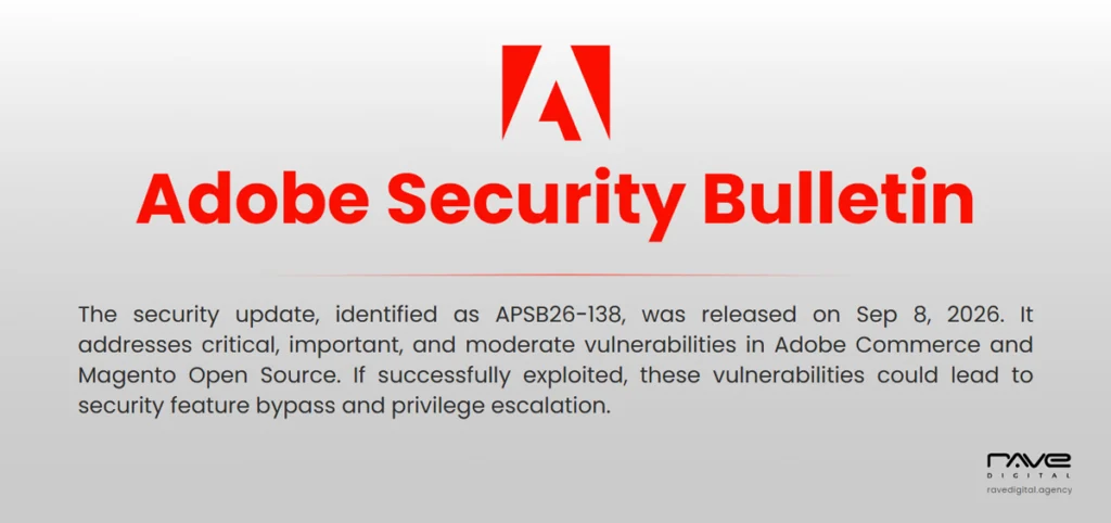 APSB26-138: Critical Security Update for Adobe Commerce & Magento Store