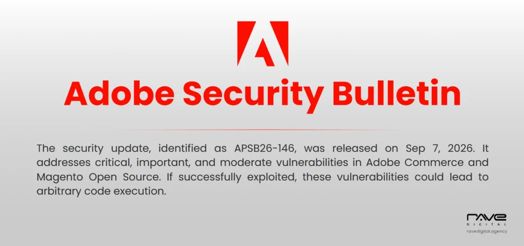 APSB26-146: Critical Security Update Released for Adobe Commerce and Magento Open Source