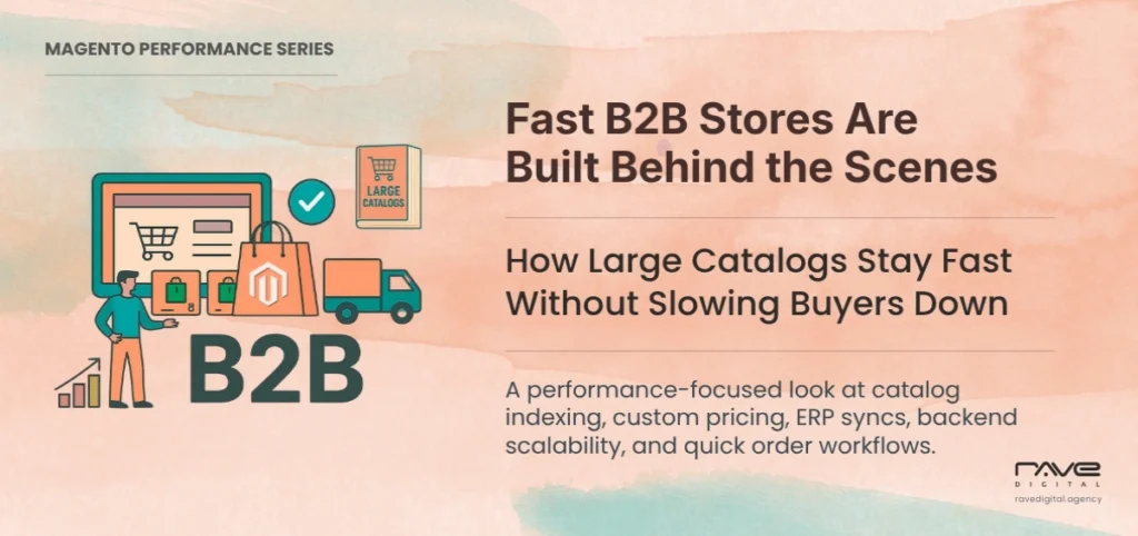 How High-Performing B2B eCommerce Stores Stay Fast With Large Catalogs