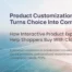 Adobe Commerce product customization and interactive shopping experiences