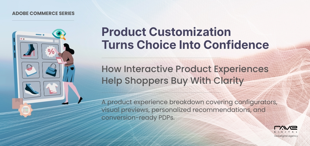 Adobe Commerce product customization and interactive shopping experiences